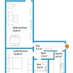 Ferienwohnanlage B 1 Mit Hallenbad Und Sauna Apartament
