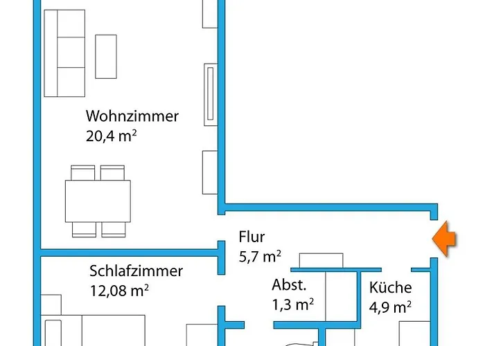 Ferienwohnanlage B 1 Mit Hallenbad Und Sauna شقة